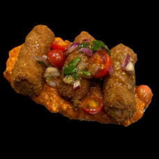 СРЪБСКИ ТЕЛЕШКИ КЕБАПЧЕТА С КЪЛЦАНИ ЗЕЛЕНЧУЦИ НА ФУРНА