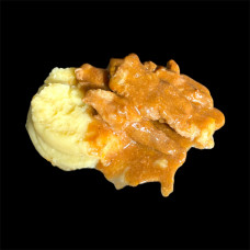 СВИНСКИ ГЪРДИЧКИ С МЕД И КАРТОФЕНО ПЮРЕ