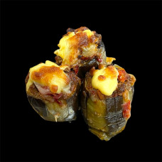 ТЕЛЕШКО КЪЛЦАНО В ГНЕЗДО ОТ ПАТЛАДЖАН